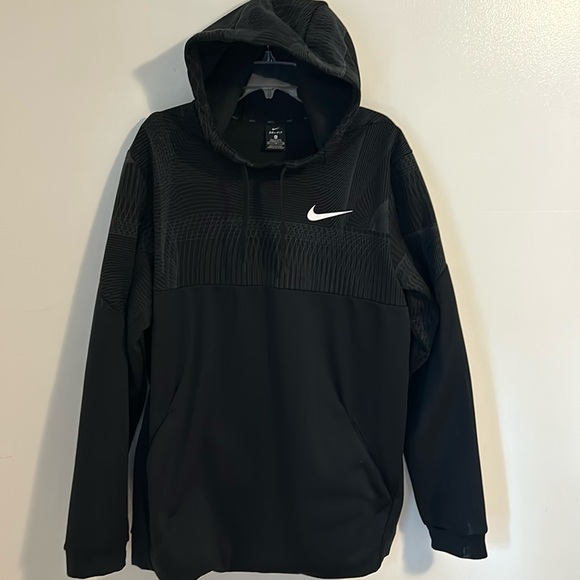 Nike Other - Nike Dri-Fit black hoodie size XL. Fleece like polyester
